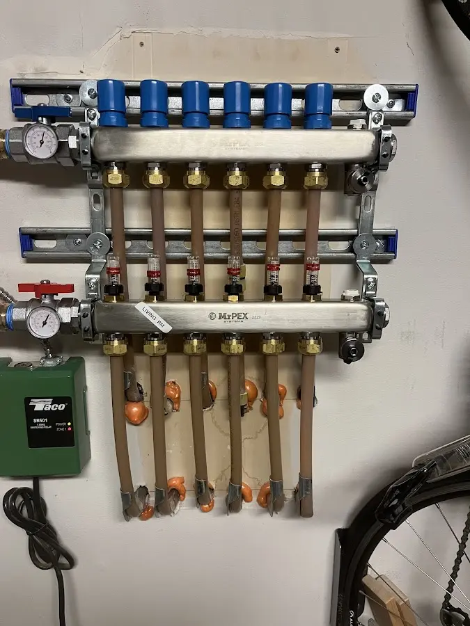 Plumber performing Water Heater Repair at a residential property in Guttenberg